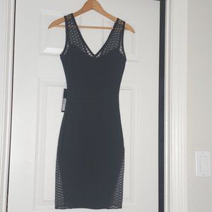 Black Marciano Devora Bandage Dress